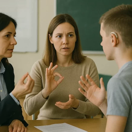 Сурдопедагогика (сурдопереводчик). Курс профессиональной переподготовки, обучение по ФГОС