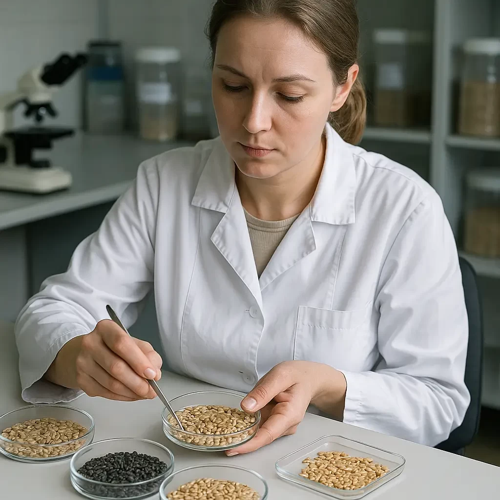 Лаборант по испытанию и апробации семян сельскохозяйственных культур